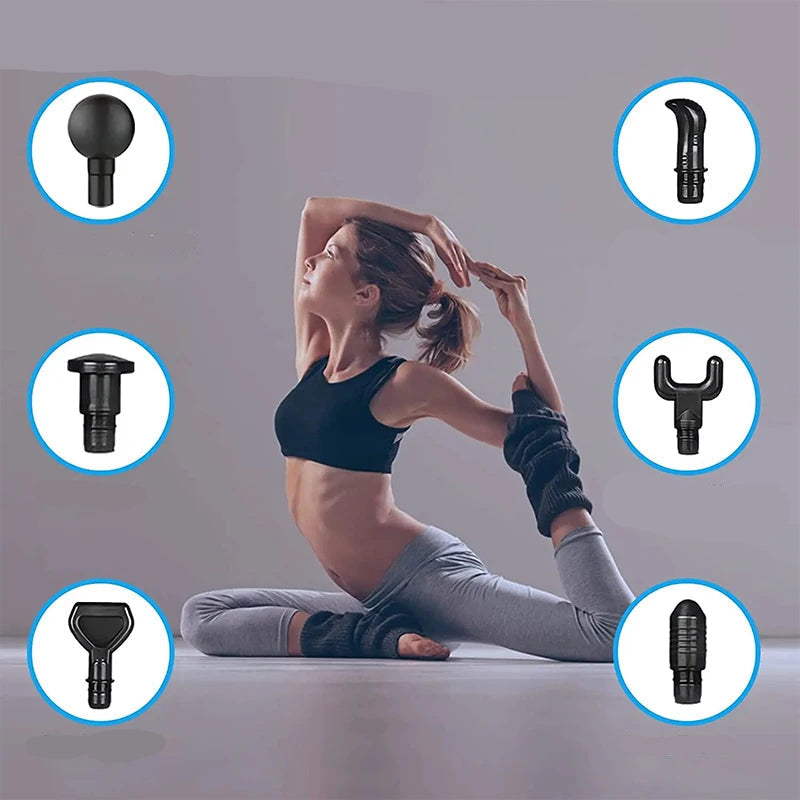 אקדח מסאז׳ חכם לשרירים